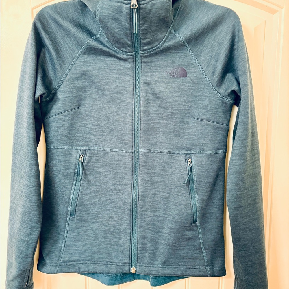 The North Face Women's Teal Blue Canyonlands Fleece Jacket